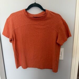 Madewell Relaxed Tee Women's Orange T-Shirt